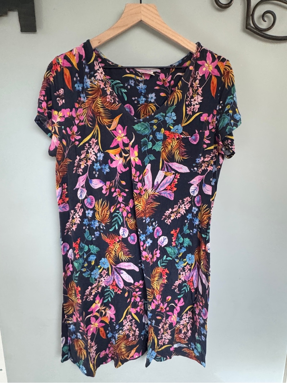 Soma Cool Nights nightgown floral